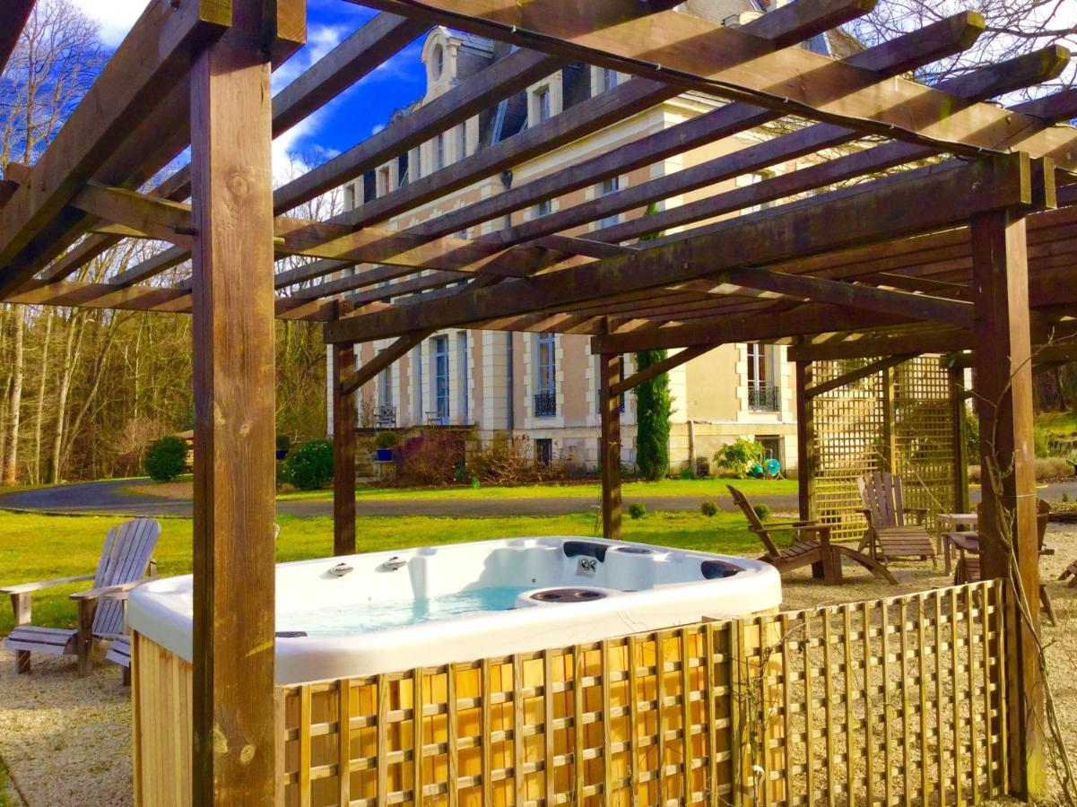 Chateau Des Essards Avec Piscine Et Jacuzzi Langeais Εξωτερικό φωτογραφία
